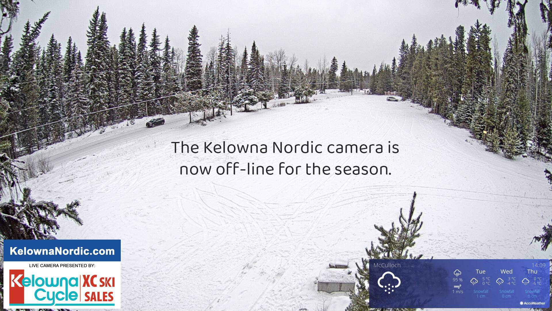 Kelowna Nordic Ski and Snowshoe Club cam